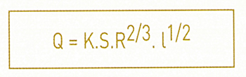 STRPEPP : Formule de Manning Strickler